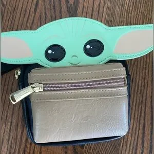 Loungefly | Bags | Disney Star Wars Loungefly Grogu Baby Yoda Wristlet ...